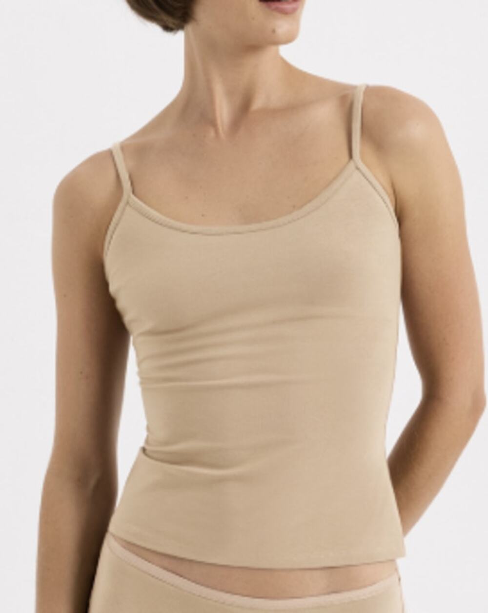 Pact Women's Large Sesame Organic Cotton Everyday Shelf Bra Camisole Top B17-11